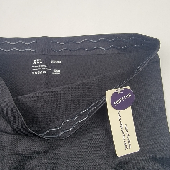 NWT Empetua Daily flaunt Mid-Waist shaping capri slimming shapewear - Picture 4 of 6